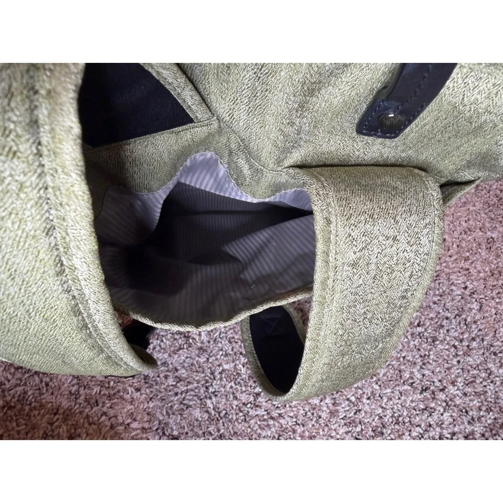 Sherpani Camden Convertible Backpack Tote Bag Olive Green Melange Missing Strap
